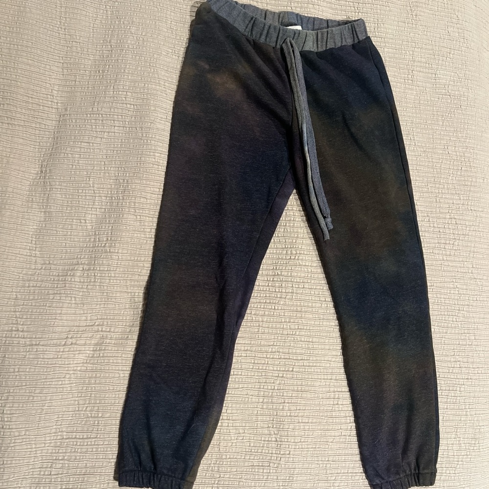 Black Jogger Sweatpants with Elastic Waistband